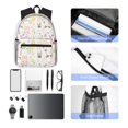 thumbnail image 6 of Fotbe Summer Rabbit Lightweight Casual Laptop Backpack for Men and Women, Daily use Waterproof backpack, Backpack for College, 6 of 8