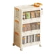 thumbnail image 2 of Contenedores de almacenamiento plegables, resistentes, duraderos, portátiles, organizadores plegables, contenedores para bocadillos, juguetes, ropa, libros, 3 capas, 2 of 12
