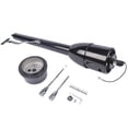 thumbnail image 3 of GELUOXI Black 30" Tilt Street Rod Floor Shift Steering Column Manual with Adapter No Key, 3 of 13