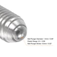 thumbnail image 4 of Ball Point Set Screws, M3 x 8mm 304 Stainless Steel Metric Spring Hex Socket Screw 15pack, 4 of 7