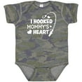 thumbnail image 3 of Inktastic I Hooked Mommy's Heart with Fishing Rod Boys or Girls Baby Bodysuit, 3 of 5