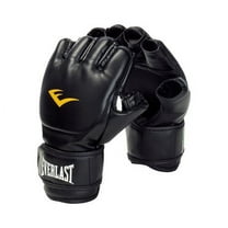 Everlast Grappling Gloves, Small/Medium, Black, Unisex