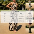 thumbnail image 3 of GUACER Maxi Dress for Women Halter Neck Abstract Print Sleeveless Backless Sundress Boho Flowy High Waist Resort Wear Beach Vacation Outfit, 3 of 7