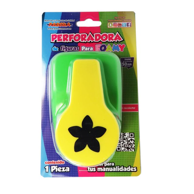 Perforadora de figura PASCUA tamaño jumbo medida aproximada 5cm (50mm) para manualidades DIY Navidad decoracion