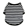 thumbnail image 2 of Dog Striped T Shirt Dog Shirt Pet Apparel For Small To Medium Dogs Puppy, 2 of 9