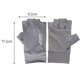 thumbnail image 5 of Guantes finos de protección solar para conducir, guantes de verano para hombre. Todo medio gris, 5 of 9