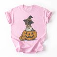 thumbnail image 3 of Weiner Dog Witch Happy Halloweenie Cute Halloween Dachshund T-Shirt, Multicolors, Size S-5XL, 3 of 5