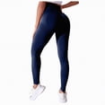 thumbnail image 2 of UngA Anti Cellulite Leggings High Waisted Leggings for Women Tummy Control Soft Yoga Pants Womens Gym Running Workout Leggings for Women Blue,L, 2 of 7