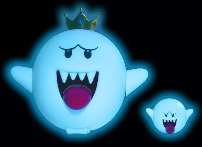 Super Mario King Boo, Boo, Luigi 3-Pack Action Figures