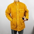thumbnail image 3 of Chaqueta de soldadura de cuero resistente para hombres con bolsillos Zulema Ropa de soldadura, 3 of 8