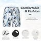 thumbnail image 3 of Fotbe Playful Penguins and Snowmen Traje de Baño para Hombre – Shorts de Natación de Secado Rápido con Forro y Bolsillos-X-Large, 3 of 6
