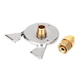 thumbnail image 1 of Convertidor de quemador de estufa de material acero inoxidable de gas, 1 of 8