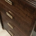 thumbnail image 6 of 1934 Collection, by Sauder 4-Drawer Chest, Deco Cherry Finish, 6 of 11