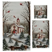 Fuklindy 3 Piece Bathroom Towels Set Christmas Series Bath Hand Towels, 1 Oversized Bath Towel, 1 Hand Towel, 1 Washcloth， Multipurpose for Bathroom, Hotel, Gym, Spa and Beach, Best Christmas Gift