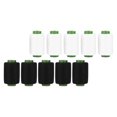 thumbnail image 2 of Dsseng 10 Polyester Threads  Black And White Sewing Thread  For Machine Project, 2 of 8