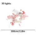 thumbnail image 3 of Moocorvic String Lights Bedroom Indoor with 20 LED 118Inch , LED Butterfly Flower String Lights Fairy Lights for Bedroom Decoration Pendant Restaurant Wall Decoration, 3 of 5