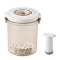 thumbnail image 1 of Vacuum Seal Containers Food Storage Box Plastic Silicone Anti-Drop And Wear-Resistan With Manual Pump Transparent Boxes, 1 of 13
