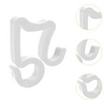 thumbnail image 6 of Fancyes 100 Pieces Christmas Light Clips Lights String Clips Easily Install Hanging Christmas Lighting Party Decor Xmas Light Hangers White, 6 of 8