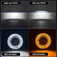 thumbnail image 2 of Applies to 5.75 Inch Round Headlight Magnifier 30000lm Hi/lo Beam Jeep/Motorcycle, 2 of 6