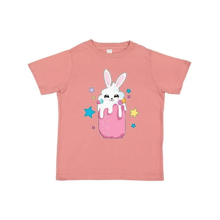 

Inktastic Easter Strawberry Bunny Drink with Stars Gift Toddler Boy or Toddler Girl T-Shirt