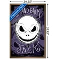 thumbnail image 3 of Disney Tim Burton's The Nightmare Before Christmas - Stand Back Wall Poster, 22.375" x 34", Framed, 3 of 3