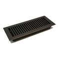 thumbnail image 4 of Madelyn Carter Contemporary Vent Cover, Solid Cast Brass Interior Controls Air Flow, 2 x 10 inches (Overall Face: 3.75 x 11.5 inches), Oil Rubbed Bronze, 4 of 9