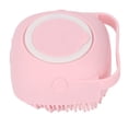 thumbnail image 3 of Dispensador de champú de goma suave para ducha, cuerpo y baño, cuadrado, rosa, para bebés, mujeres, hombres y personas mayores., 3 of 14