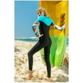 thumbnail image 4 of Kyusrd Women Guard Sunscreen Surfing Snorkeling Diving Coverall Swimsuit, 4 of 8