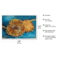 thumbnail image 2 of Sunflowers - Still Life - From an Original Color Painting by Vincent Van Gogh c.1887 - Master Art Print (Unframed) 13in x 19in, 2 of 4