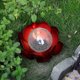 thumbnail image 4 of Decoración de luz solar de loto, flor de metal, impermeable, jardín, luz LED blanca cálida, bola de cristal agrietada para patio, césped, pasarela, mesa Zhivalor WMZY-1165, 4 of 6