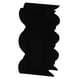 thumbnail image 1 of Florero moderno acrílico decorativo único forma ondulada florero para dormitorio sala de estar mesa negro, 1 of 10