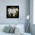 thumbnail image 5 of Epic Graffiti 'Butcher Shop II' by Lightbox Journal, Canvas Wall Art, 37"x37", 5 of 8