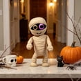 thumbnail image 5 of Clearance Halloween Animated Mummy 8'', with LED Lights and Sound Sensor, 1 Pack., 5 of 6