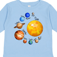thumbnail image 4 of Inktastic Sun and Planets Yes, and Pluto Boys or Girls Long Sleeve Toddler T-Shirt, 4 of 5
