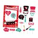 thumbnail image 2 of 61 Uds. Accesorios de fotografía del Día de San Valentín decoración con palos telón de fondo hecho a mano Selfie de mano para suministros de fiesta de, 2 of 8