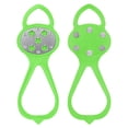 thumbnail image 1 of Ganfancp Crampones Integrados de Cinco Dientes Puntas de Nieve de Cinco Dientes Cubrezapatos de Crampones Liquidación 1 Par de Pinchos Antideslizantes, 1 of 2
