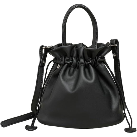 CoCoMangos Fashion Crossbody Bags for Women Soft Bucket Bag Satchel Handbag Hobo Bag Top Handle Purse Shoulder Bag with Drawstring