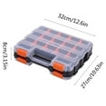thumbnail image 2 of Double Portable Tool Organizer for Hardware Accessories and Electronic Components Storage, 2 of 3