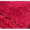 thumbnail image 4 of Sherpa Burgundy Embossed Throw Plush Cozy Super Soft Bed Blanket, 4 of 5