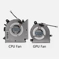 thumbnail image 2 of CPU + GPU Cooling Fan For GF63 MS-16R1 MS-16R2 GF65, 2 of 5