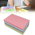 thumbnail image 3 of AKEGAMN Clearance! 300 Count Colored Index Cards 3 X 5 Inch Ruled Index Cards Cards College Ruled For School College And Home Organization Study To Do List Note Cards Smooth Writing : With subtle si, 3 of 5