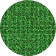 thumbnail image 1 of Ahgly Company Indoor Square Patterned Deep Emerald Green Area Rugs, 3' Square, 1 of 6