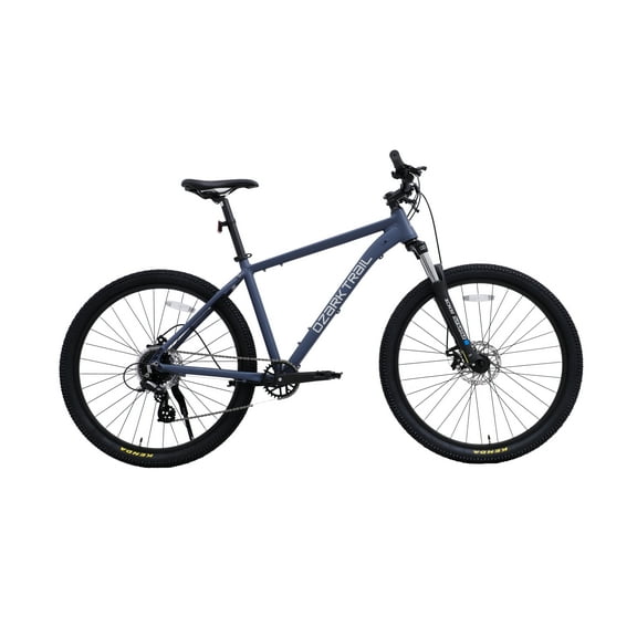 Ozark Trail 27.5" M.2 Ridge Mountain Bike, Large Frame, Fits Riders 5'9" - 6'2" , Blue, Adult, Unisex