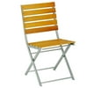 Metro Outdoor Folding Chairs, Set of 2