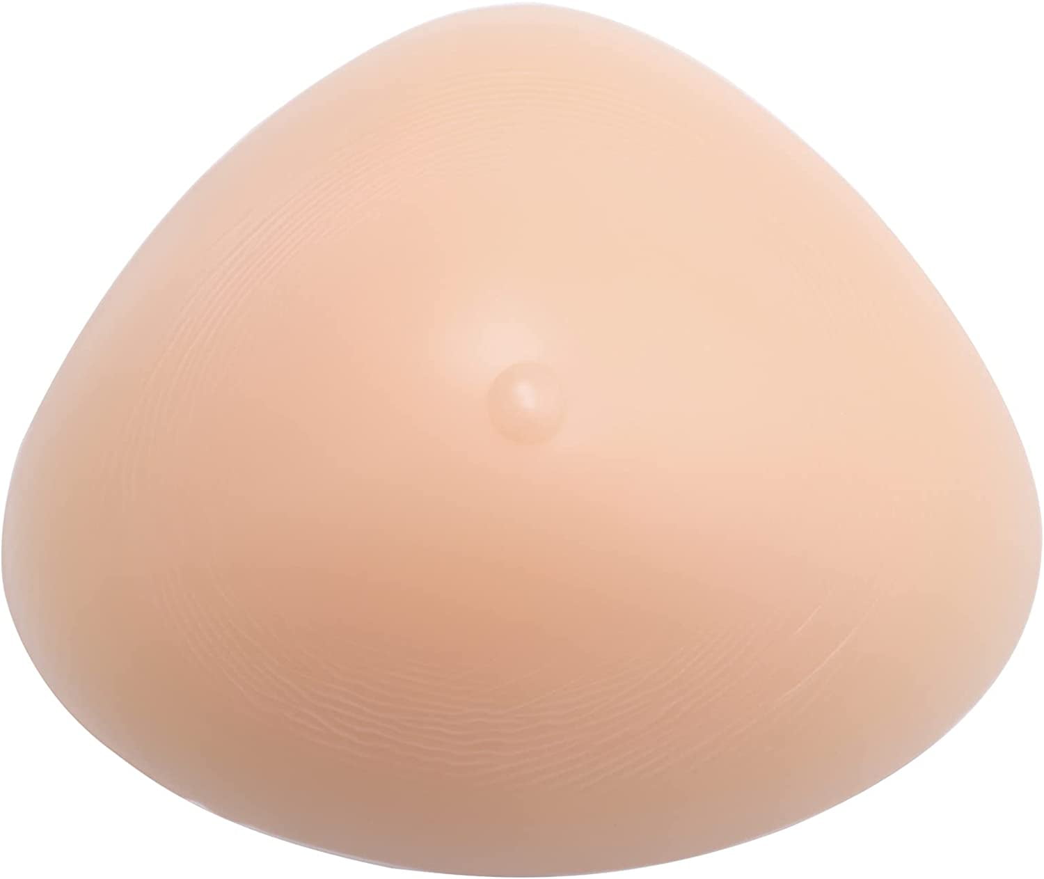  One Pair C Cup Irregular Side Silicone Breast Forms
