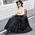 thumbnail image 6 of Women Warm Stylish Cold Protection One Piece Skirt Long Length Down Wrap Skirt Club Basic Leisure Dailywear, 6 of 9