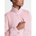 thumbnail image 5 of Ozark Trail Women's and Women's Plus Zip Up Fleece Jacket, Sizes XS-3X, 5 of 6