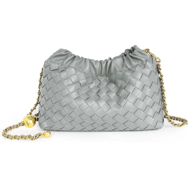 LHSHID Small Crossbody Bag For Women Trendy.Dumpling Bag Clutch Purse For Women Evening Bag Cloud Purse Vegan Leather Hobo Bag