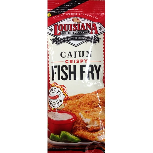 Louisiana Fish Fry Cajun 3 Bags of 10 Oounces Walmart