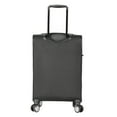 thumbnail image 2 of MADDEN NYC, Aesthetic Soft Side 20" Expandable Carry-on Luggage with Spinner Wheels, Black, 2 of 9